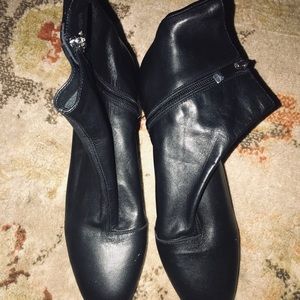 New Zara Black Ankle Booties